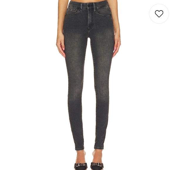 GOOD AMERICAN GOOD LEGS SKINNY JEANS - Picture 2 of 8